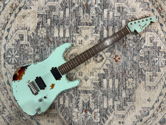 Dhatarattha Performance DST – Surf Green over Sunburst